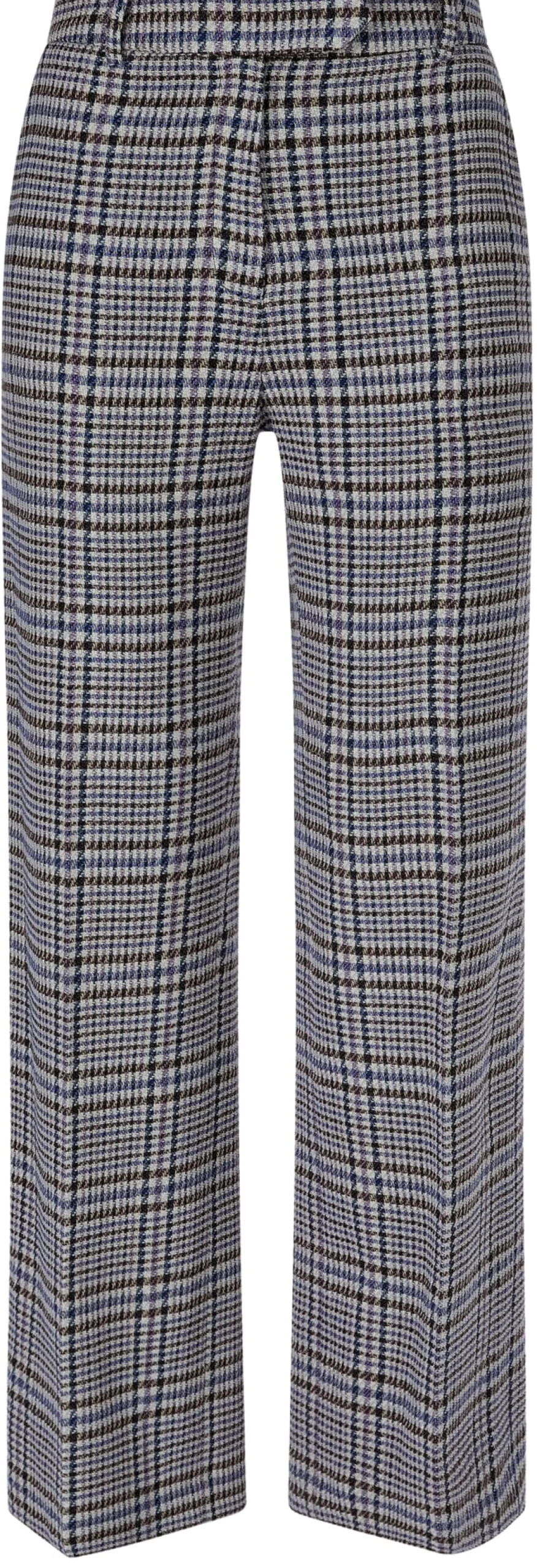 Hosen * LANIUS Damen-Marlenehose Karo Multicolor