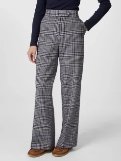 Hosen * LANIUS Damen-Marlenehose Karo Multicolor