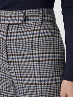 Hosen * LANIUS Damen-Marlenehose Karo Multicolor