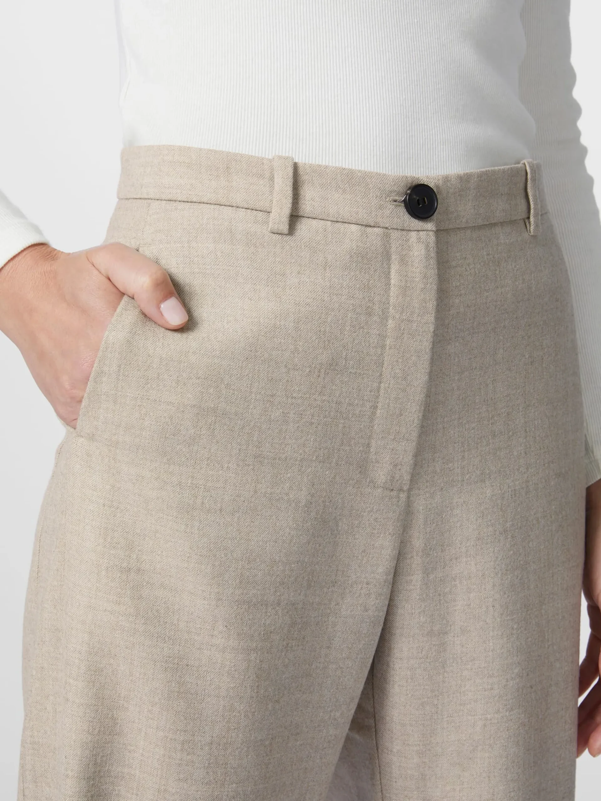 Hosen * LANIUS Damen-Marlenehose Wolle