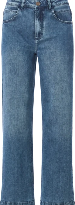 Hosen|Jeans * LANIUS Damen-Marlenejeans Blau