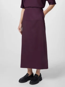 Röcke * LANIUS Damen-Midirock TENCEL™ Violett