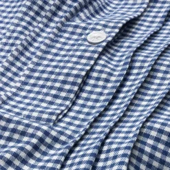 Wäsche * Novila Damen-Nachthemd Flanell Blau
