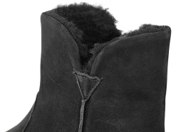 Stiefel * Werner Schuhe Damen-Nubukboot gefüttert Schwarz