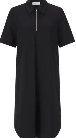 Kleider * Armedangels Damen-Polokleid Schwarz