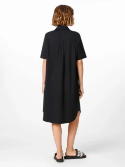 Kleider * Armedangels Damen-Polokleid Schwarz