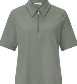 Shirts & Tops * Armedangels Damen-Poloshirt Grün
