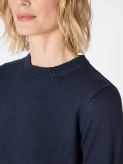 Pullover * Knowledge Cotton Apparel Daenpullover erinowolle Dunkelblau