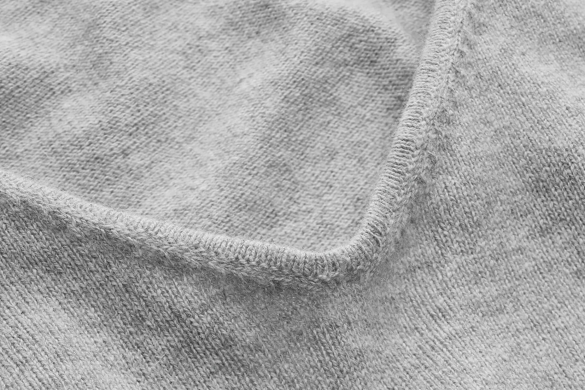 Pullover * Merz b. Schwanen Daenpuover V-Auchnitt Hellgrau