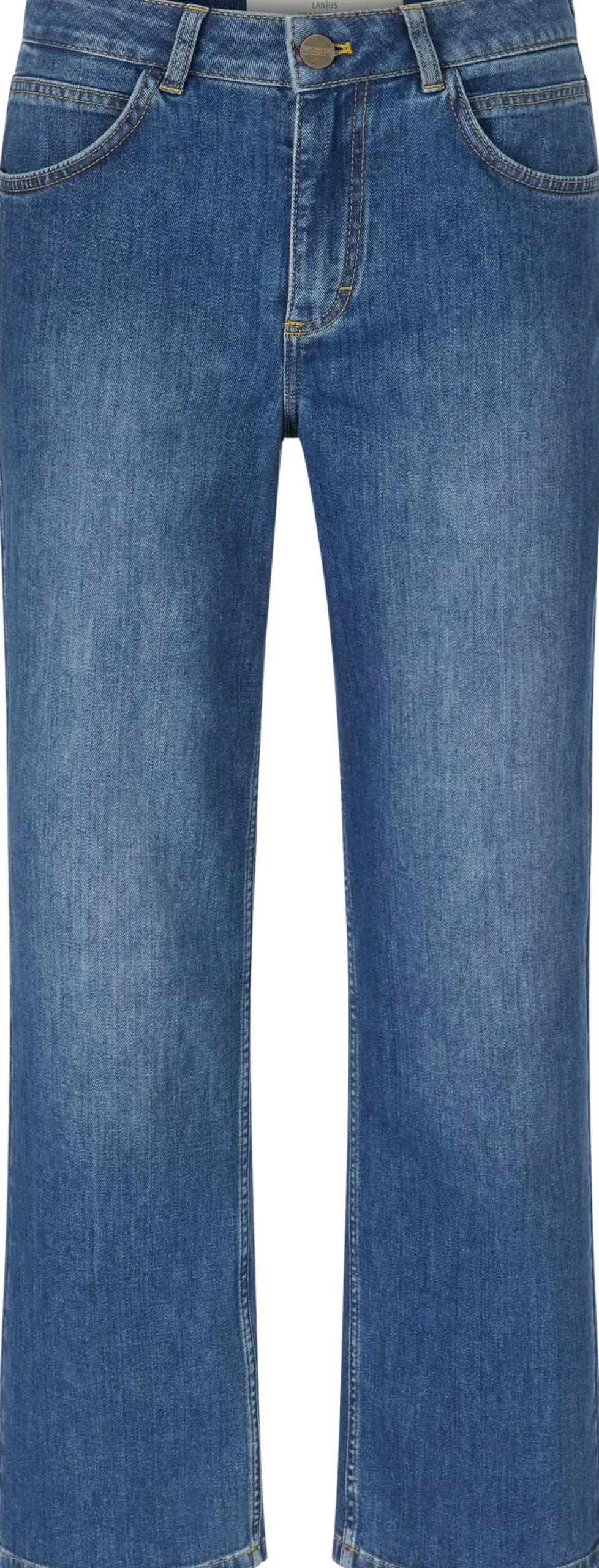 Hosen|Jeans * LANIUS Damen-Relaxed-Jeans Blau