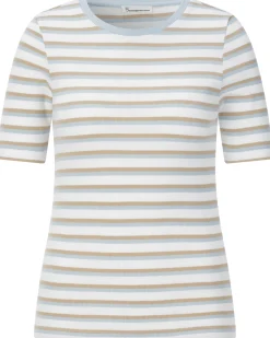 Shirts & Tops * Knowledge Cotton Apparel Daen-Rippenhirt getreift
