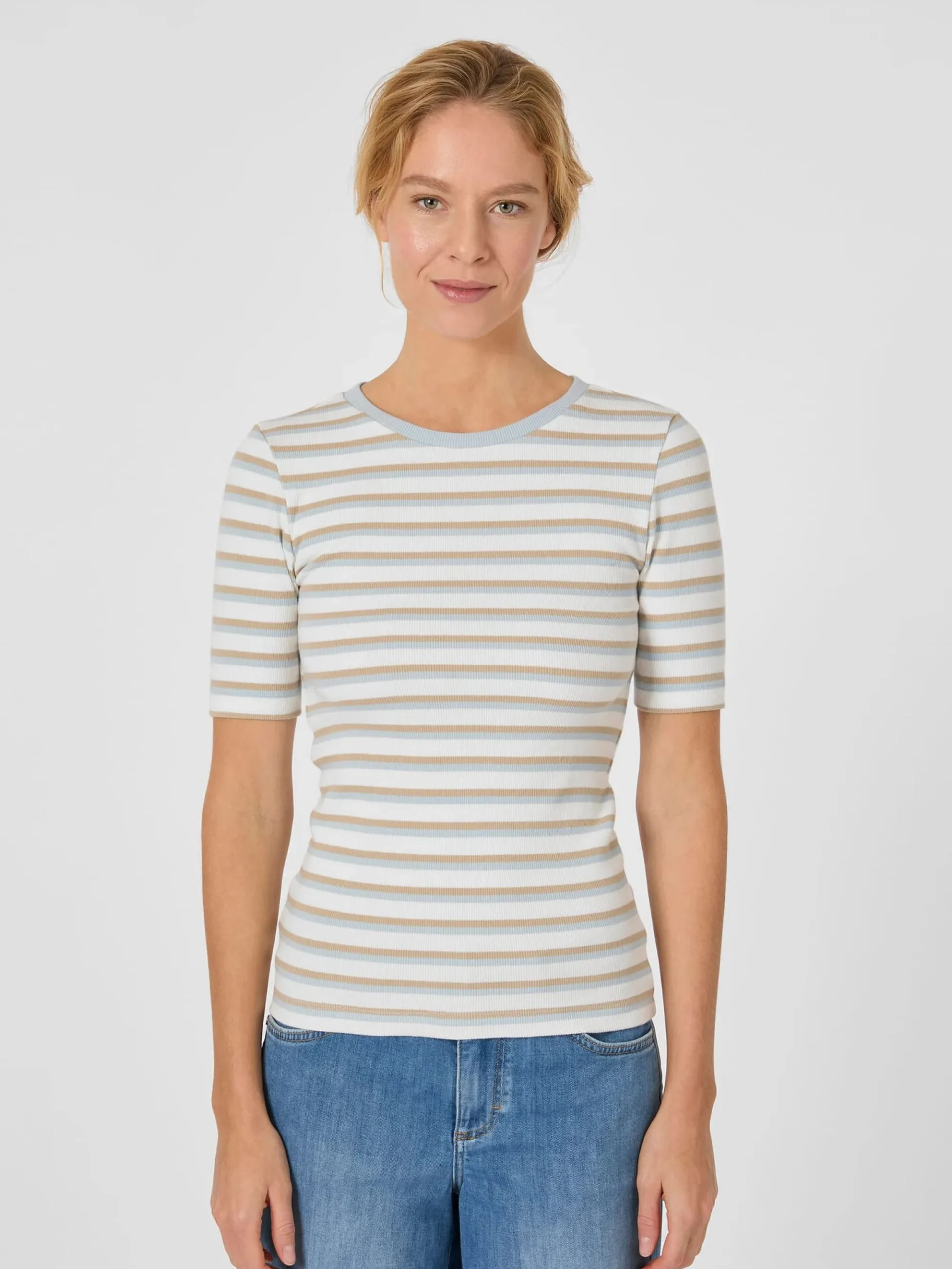 Shirts & Tops * Knowledge Cotton Apparel Daen-Rippenhirt getreift
