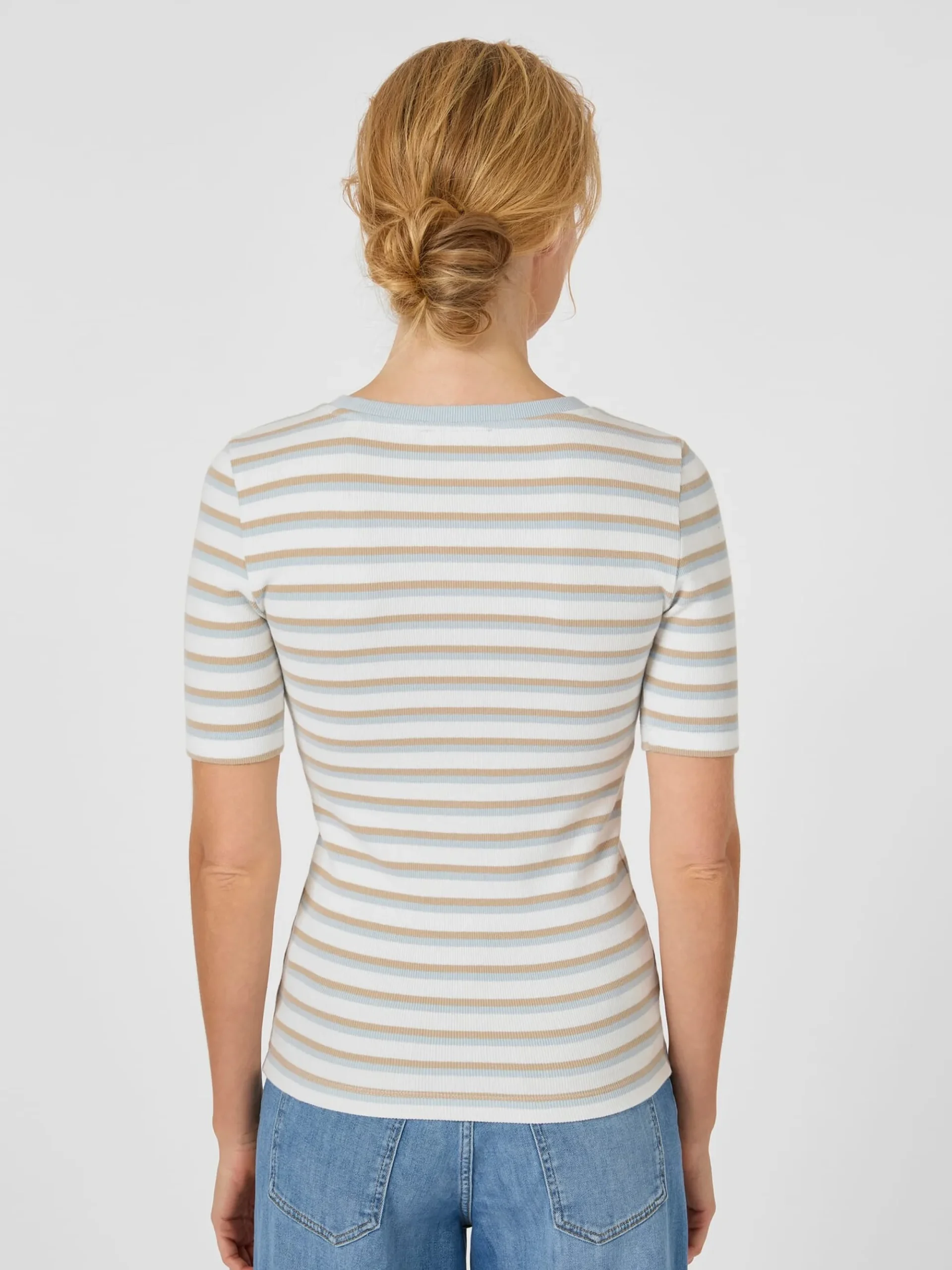 Shirts & Tops * Knowledge Cotton Apparel Daen-Rippenhirt getreift