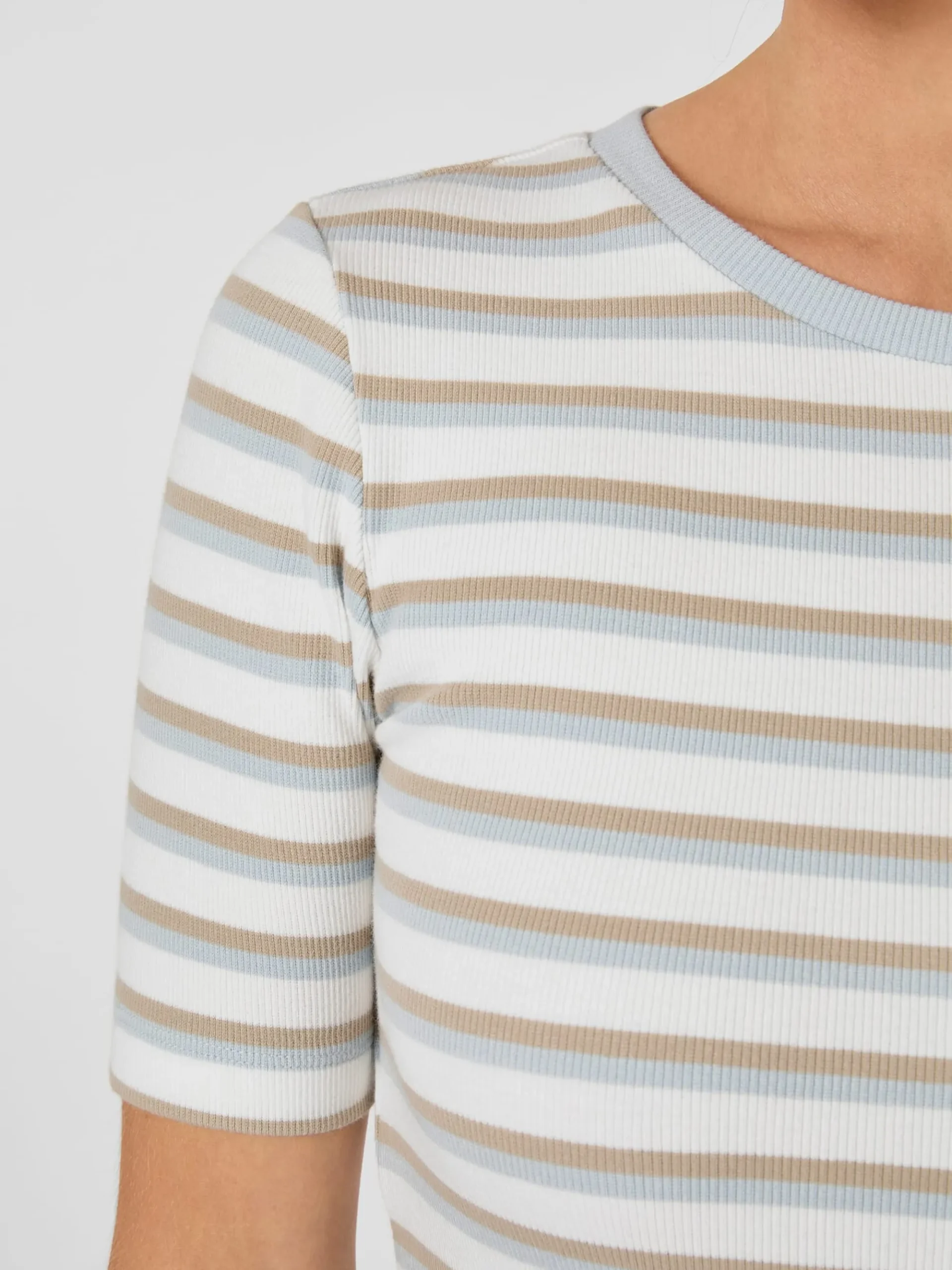 Shirts & Tops * Knowledge Cotton Apparel Daen-Rippenhirt getreift