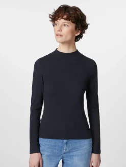 Shirts & Tops * Knowledge Cotton Apparel Daen-Rippenhirt angar Dunkelblau