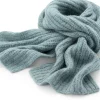 Schals & Tücher * Alma ＆ Lovis Damen-Rippenstrickschal, Petrol