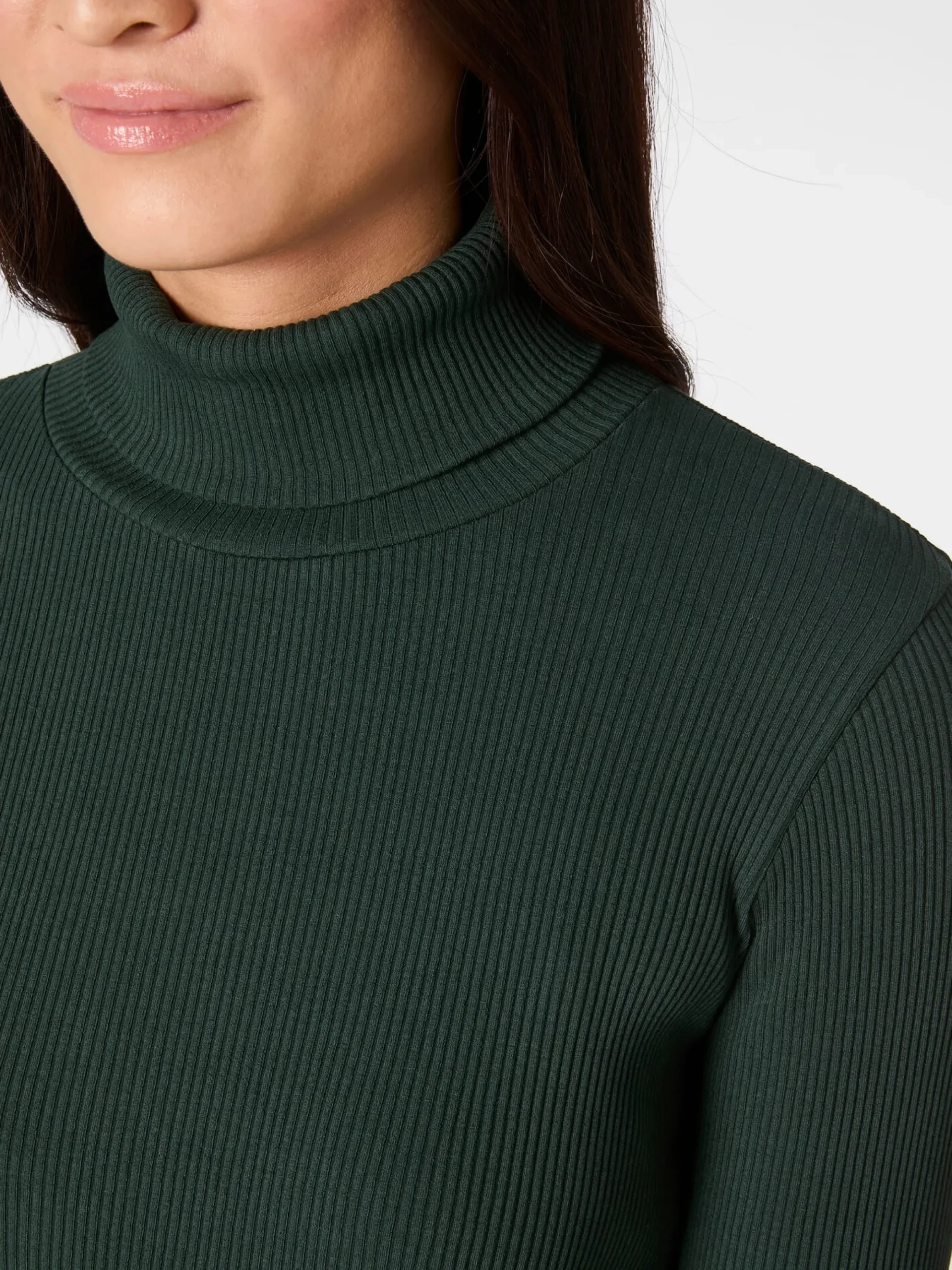 Shirts & Tops * LANIUS Damen-Rollkragenshirt Uni
