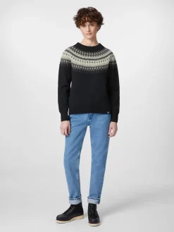 Pullover * Rauma Ullvarefabrikk Damen-Rundhalspullover