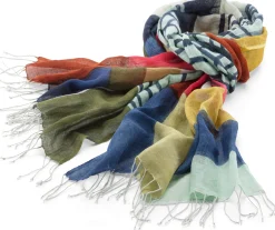Schals & Tücher * Oska Damenschal gemustert, Multicolor