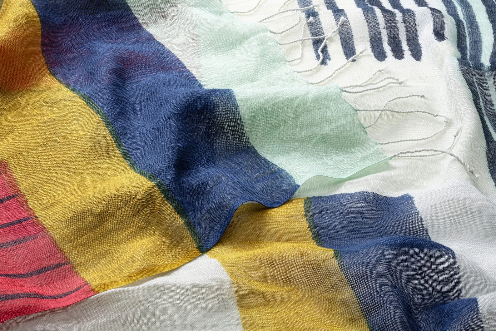 Schals & Tücher * Oska Damenschal gemustert, Multicolor