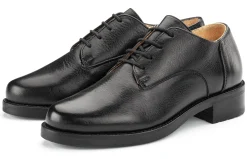 Klassische Damenschuhe * Werner Schuhe Damen-Schnürhalbschuh Schwarz