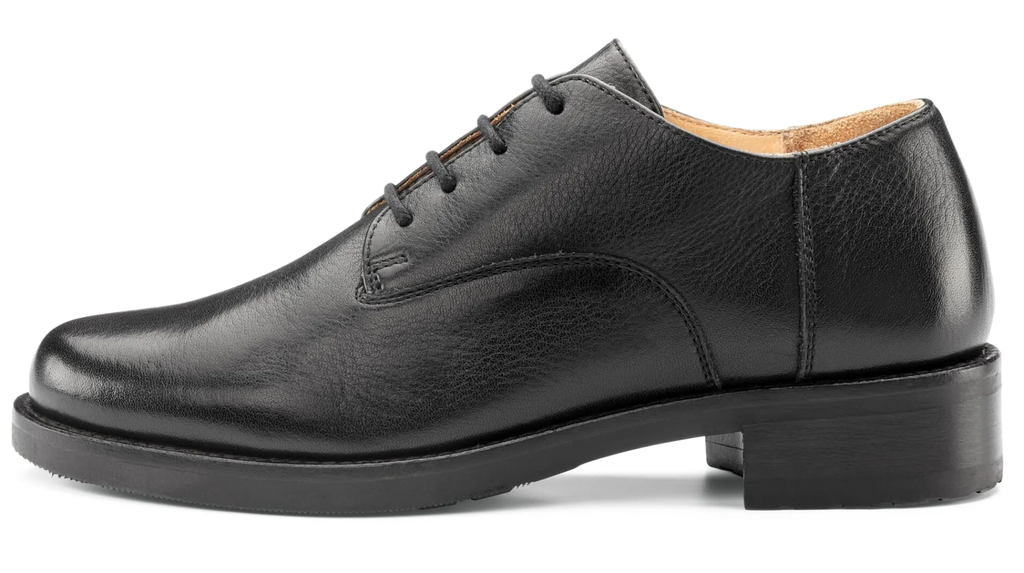 Klassische Damenschuhe * Werner Schuhe Damen-Schnürhalbschuh Schwarz