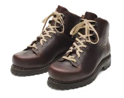 Stiefel|Freizeitschuhe * Original Haferl Damen-Schnürschuh Rindleder Dunkelbraun
