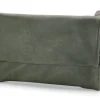 Umhänge- & Handtaschen|Handtaschen * Harold’s Lederwaren Damen-Schultertasche Clutch, Grün