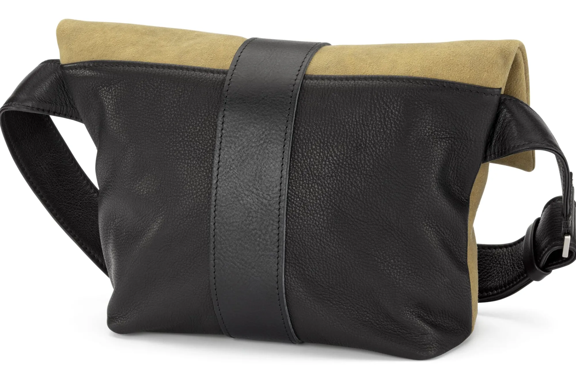 Umhänge- & Handtaschen|Handtaschen * Ackermann Taschenmanufaktur Damen-Schultertasche Hirschleder, Oliv