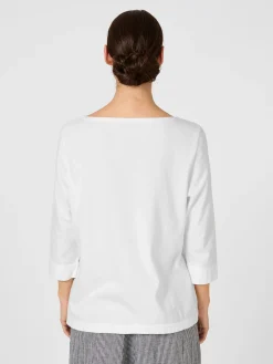 Shirts & Tops * Oska Damenshirt Dreiviertelarm Weiß