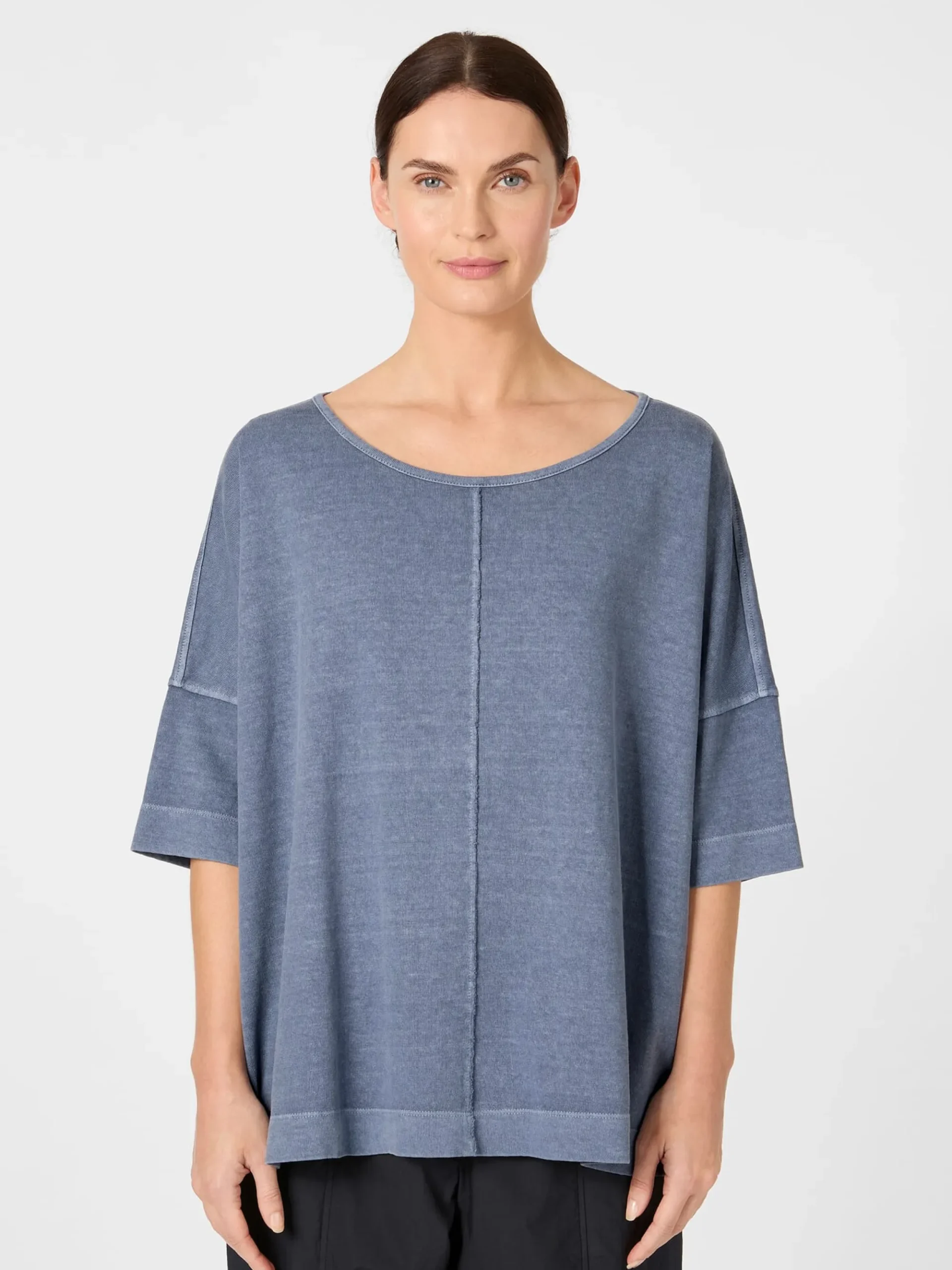 Shirts & Tops * Oska Damenshirt Halbarm Blau