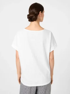 Shirts & Tops * Oska Damenshirt Kurzarm Weiß