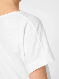 Shirts & Tops * Oska Damenshirt Kurzarm Weiß
