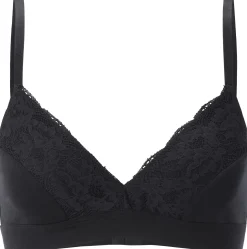 Wäsche * Comazo Damen-Spitzen-BH Schwarz