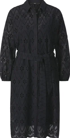 Kleider * LANIUS Damen-Spitzenkleid Schwarz