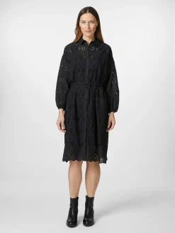Kleider * LANIUS Damen-Spitzenkleid Schwarz
