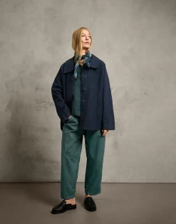 Hosen * Oska Damen-Stoffhose Grün