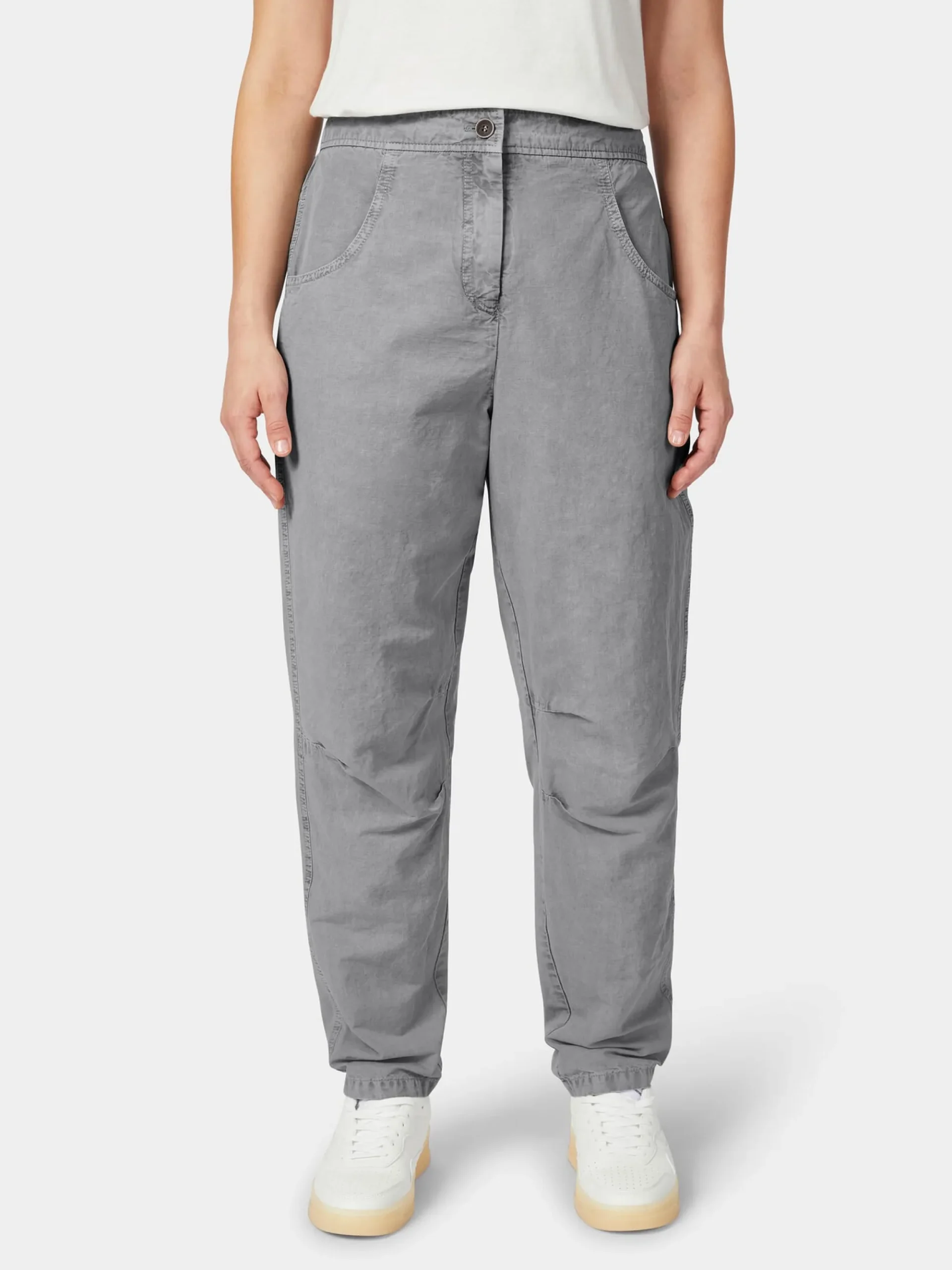 Hosen * Oska Damen-Stoffhose Grau