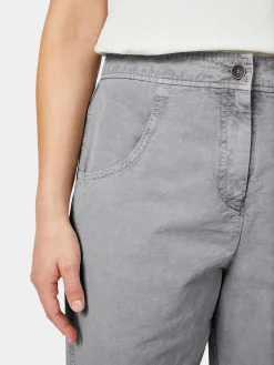 Hosen * Oska Damen-Stoffhose Grau