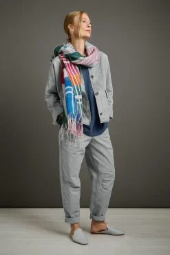 Hosen * Oska Damen-Stoffhose Grau