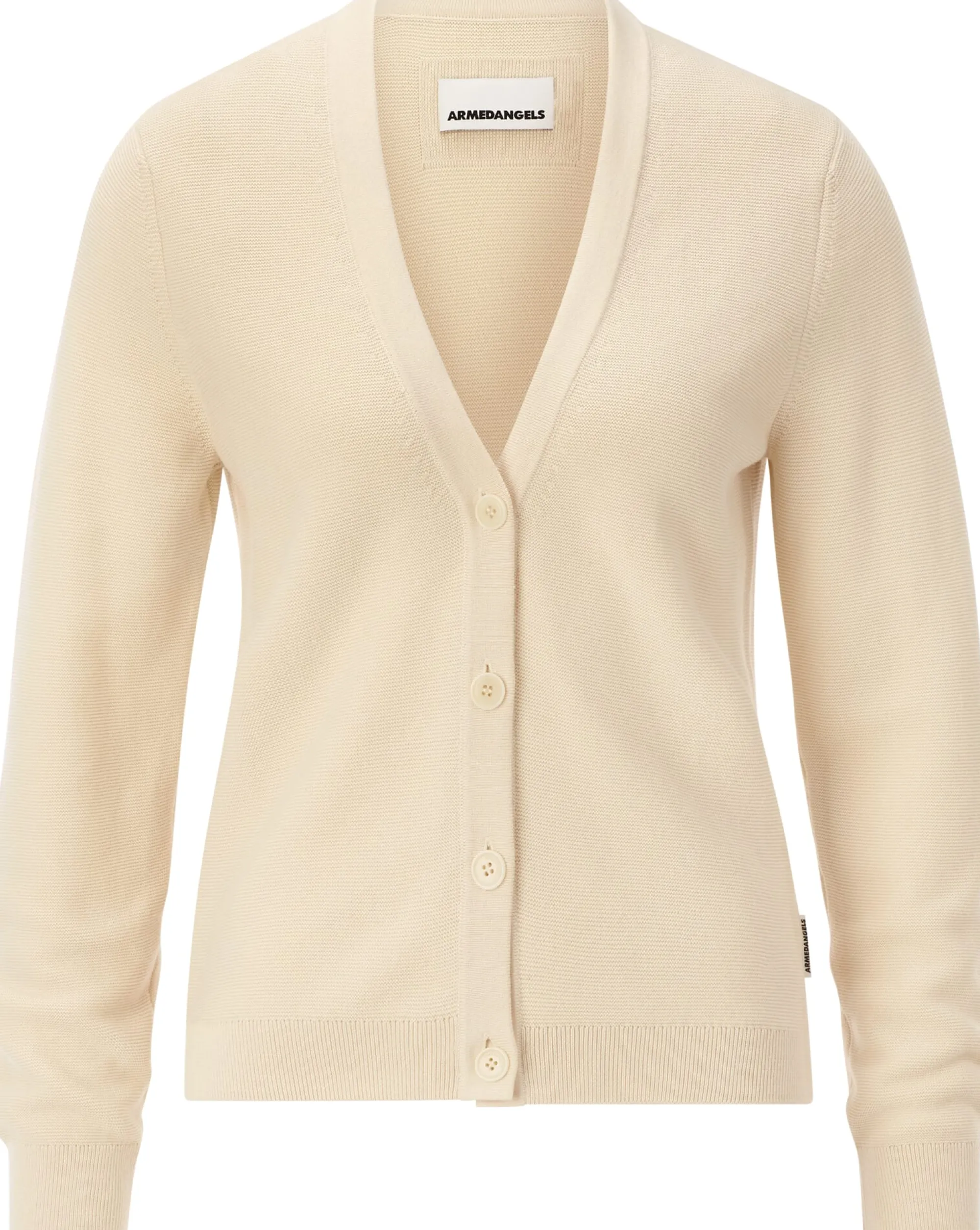 Strickjacken * Armedangels Daen-trickcardigan Bauwoe Creme