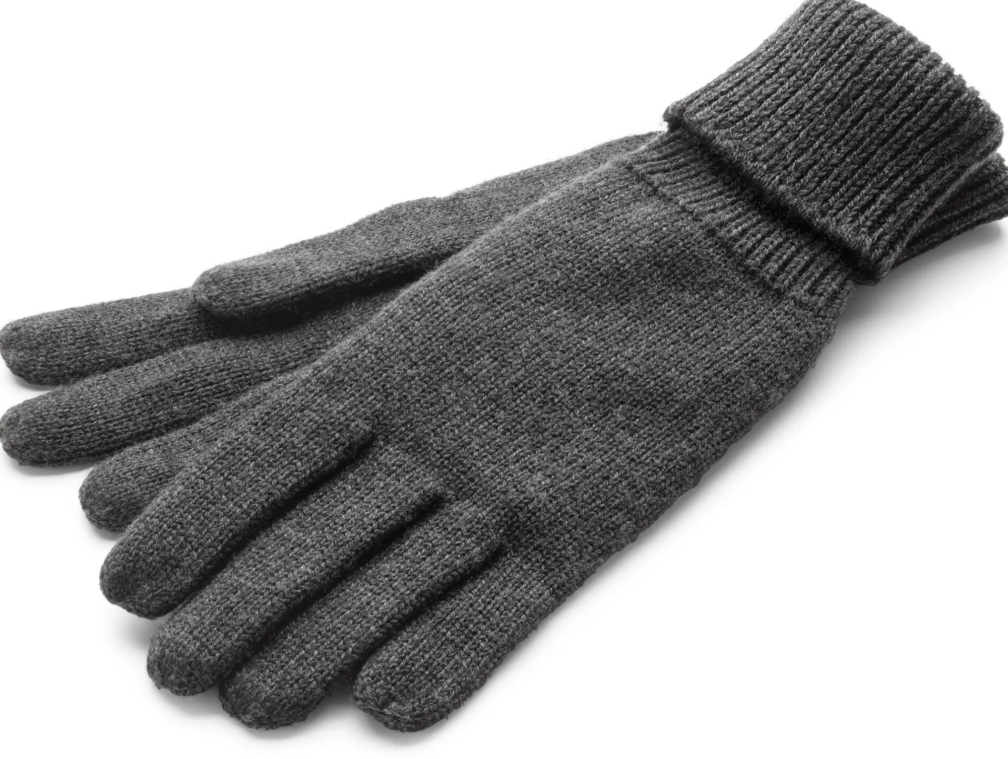 Handschuhe * Pure Pure Damen-Strickhandschuh Anthrazit