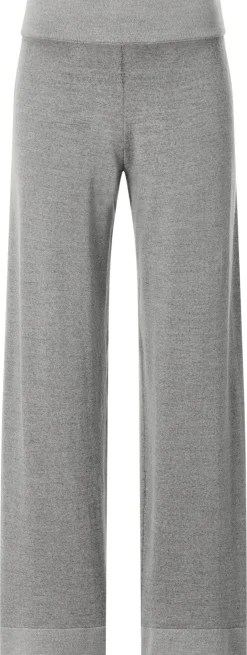 Hosen * Seldom Daen-Strickhose Hellgrau