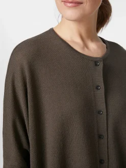 Strickjacken * Oska Damenstrickjacke geknöpft Braun