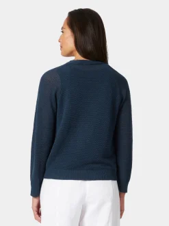 Strickjacken * Les Racines du Ciel Damen-trickjacke geknöpft Blau