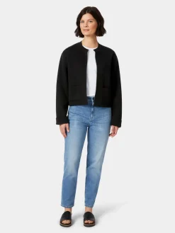 Strickjacken * LANIUS Damen-Strickjacke Punto Milano Schwarz