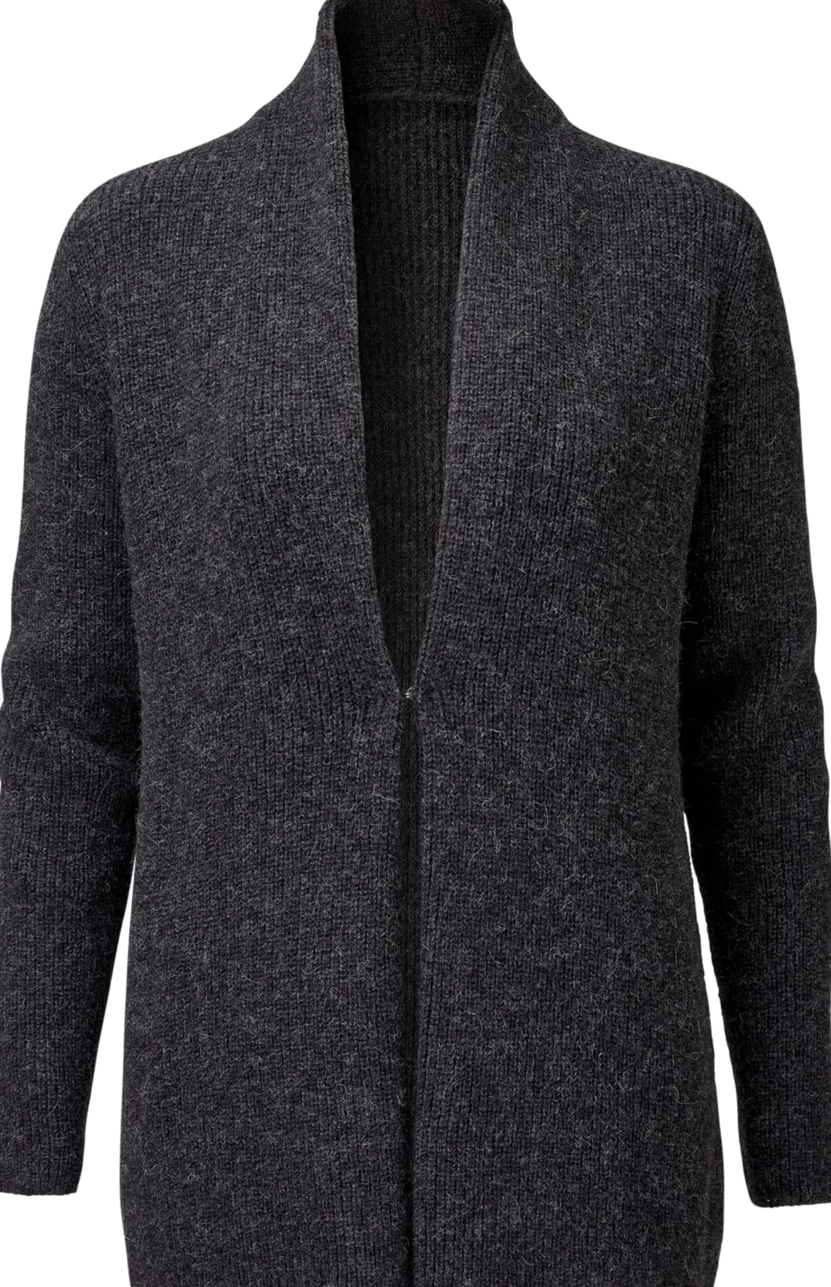 Strickjacken * La Prenda Daen-trickjacke Roya Apaka Anthrazit
