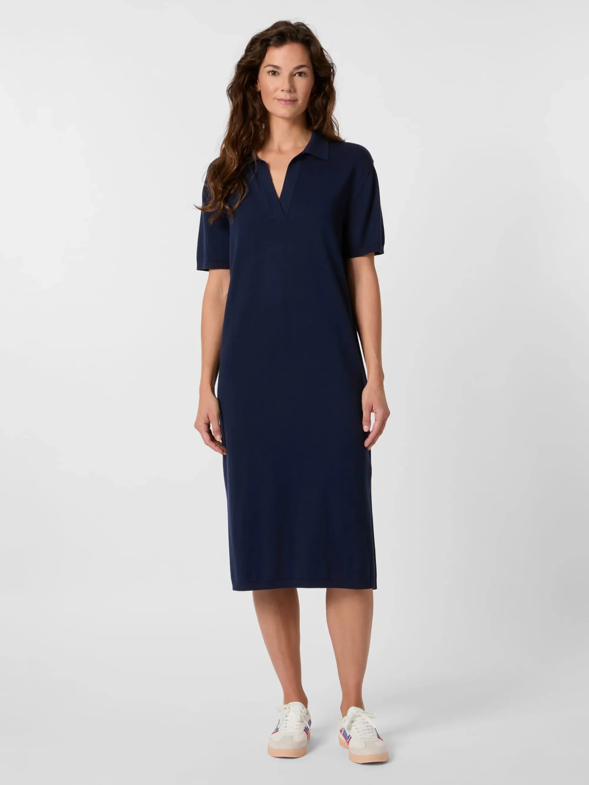 Kleider * Armedangels Daen-trickkeid Navy