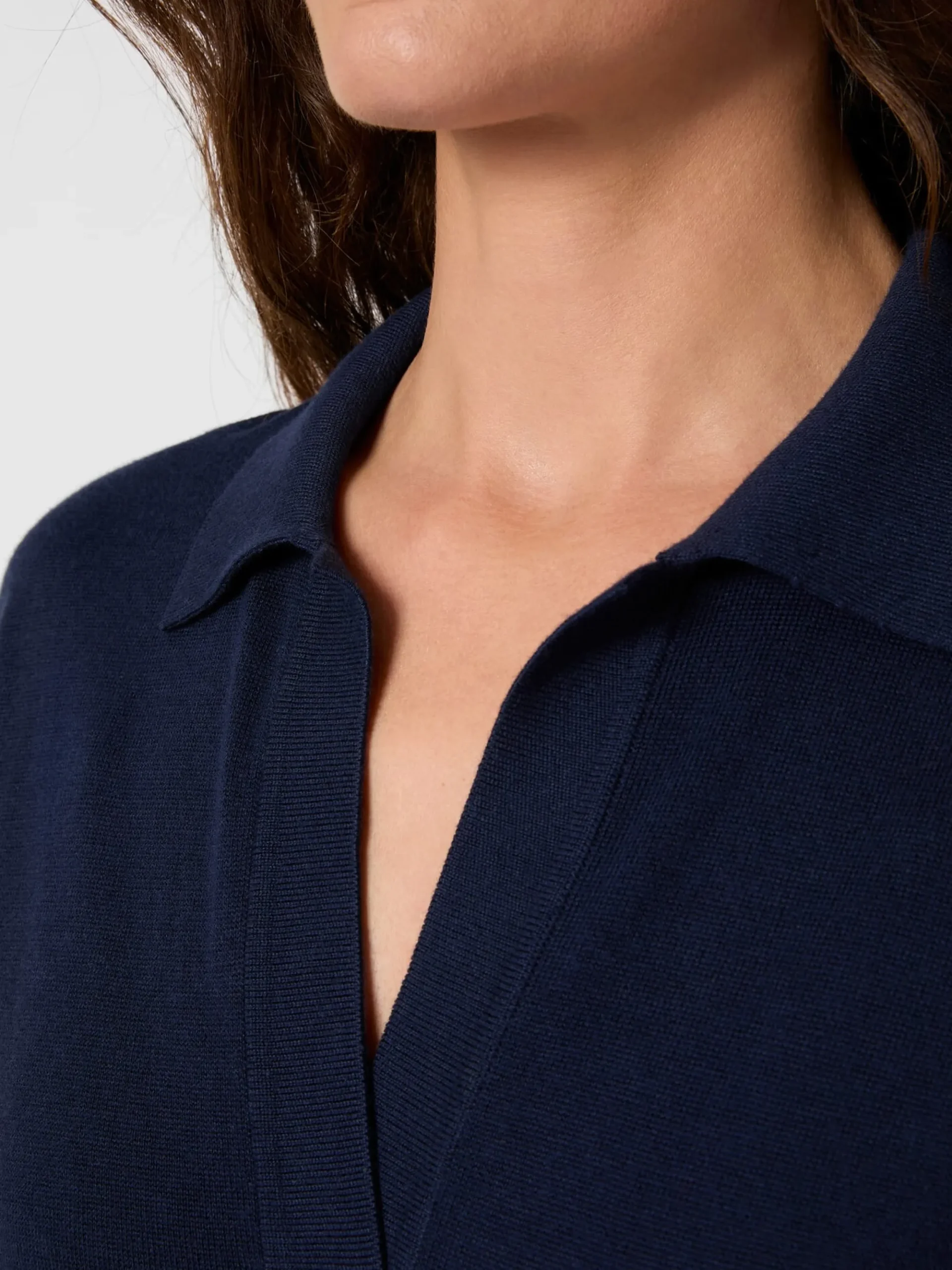 Kleider * Armedangels Daen-trickkeid Navy