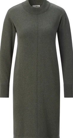 Kleider * Melawear Damen-Strickkleid Baumwolle